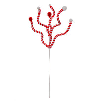 Art.12850 Vara Navidena Pompoms 50cm X6