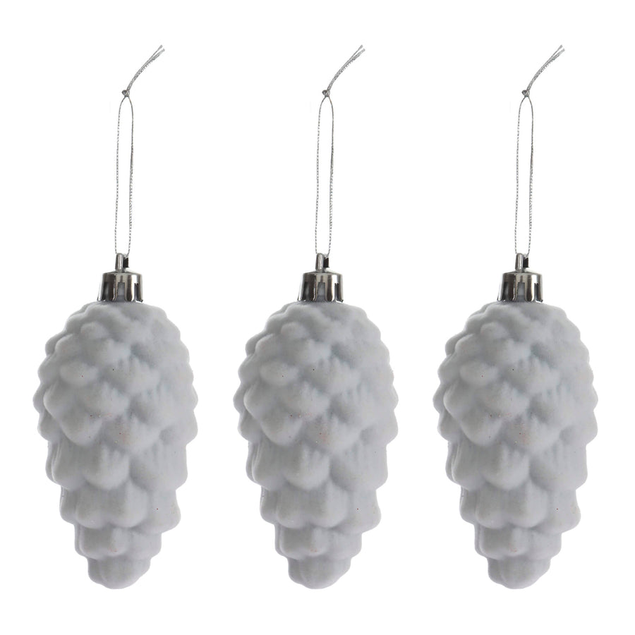Art.12950 Ador Pina Terciopelo 9cm C/3pz