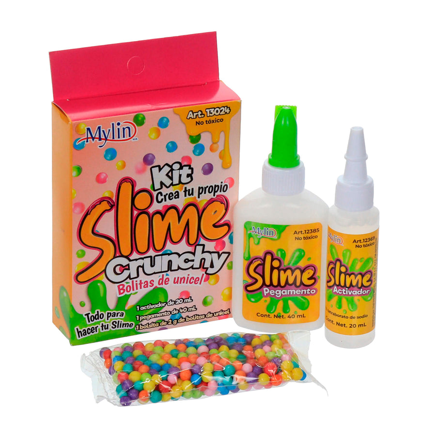 Art.13024 Kit Slime Crunchy 60ml/2g 3pz