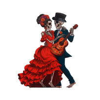 Art.13073 Pareja Catrines Guitar 25x19cm