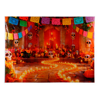 Art.13151 Fondo Decorativo Muertos 121x162cm 1pz