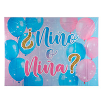 Art.13154 Fondo Decorativo Niño/Niña 121x162cm 1pz