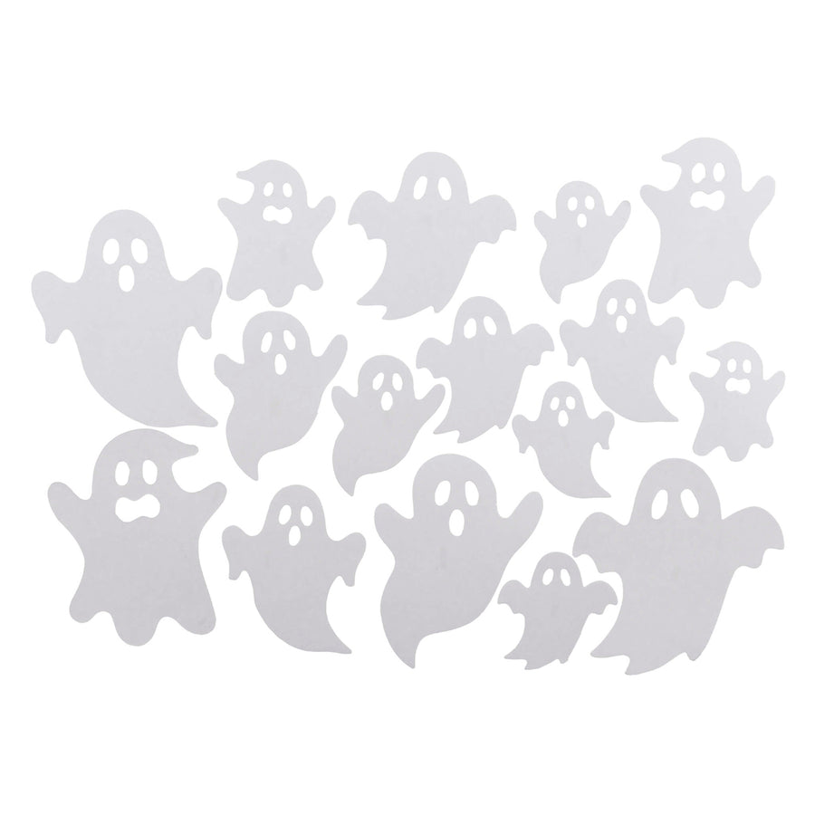 Art.13167 Fantasmas de Papel varios tamaños 16pz