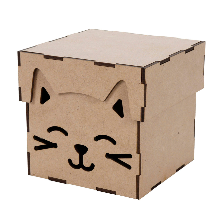 Art.13174 Caja Animalito 10.5x10.5cm 1pz