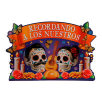 Art.13290 Letrero Recordar Mrtos 45x68cm