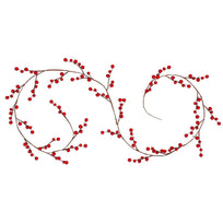 Art.1460 Guía Cerezas Colores Con Diamantina 1.83m 1pz