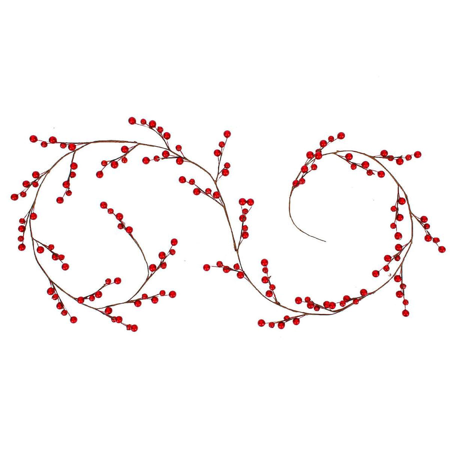 Art.1460 Guía Cerezas Colores Con Diamantina 1.83m 1pz