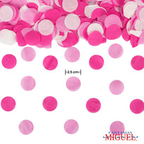 Art.1519 Confetti Papel Redondo 2.2x2.2cm 20g
