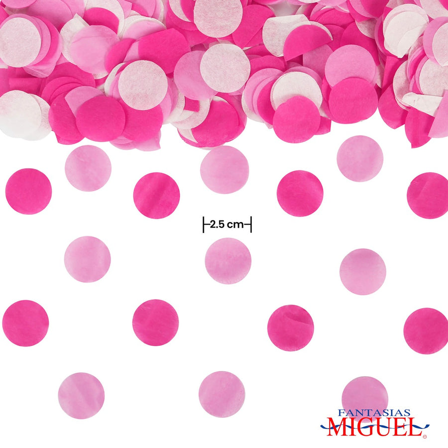 Art.1519 Confetti Papel Redondo 2.2x2.2cm 20g