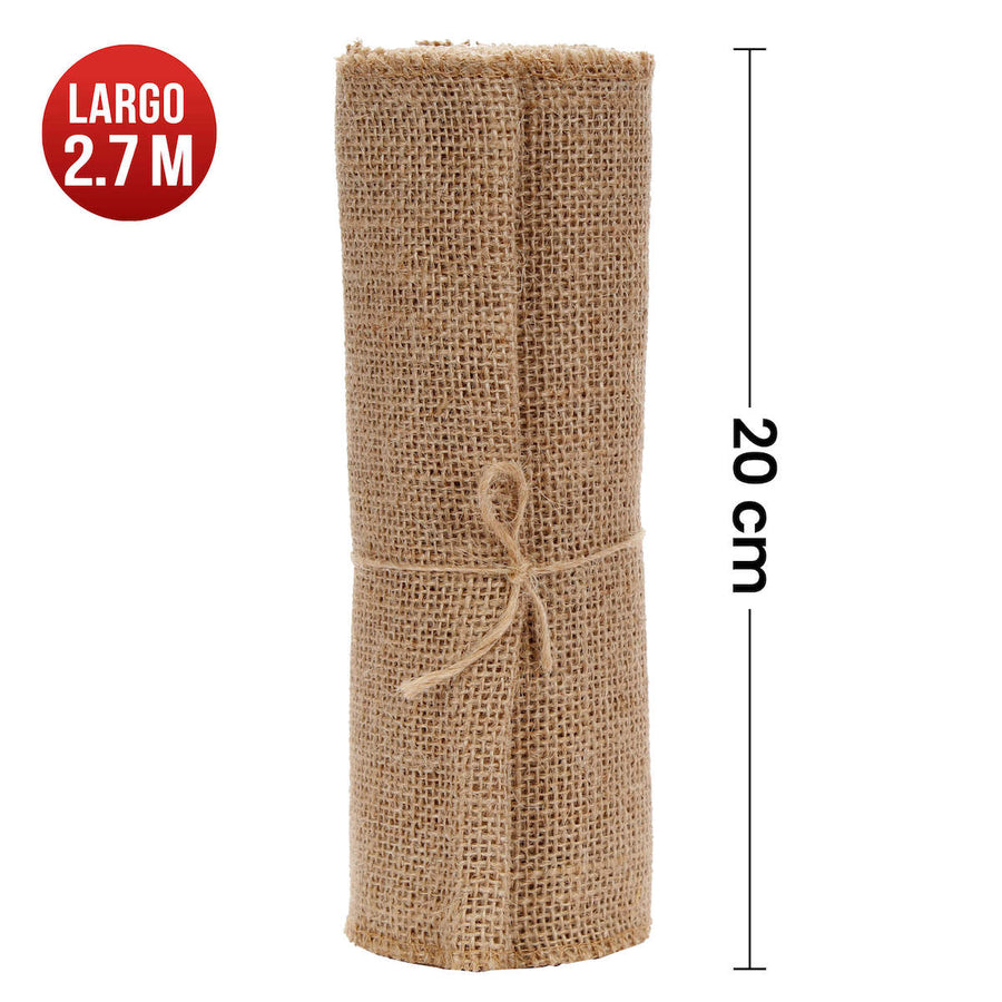 Art.1608 Listón De Yute 20cm 2.74m