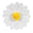 Fantasías Miguel Art.1669 Flor De Fomi Margarita 20cm 1pz Blanco