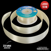 Art.1730 Listón Satinado Doble Cara 23mm 10m