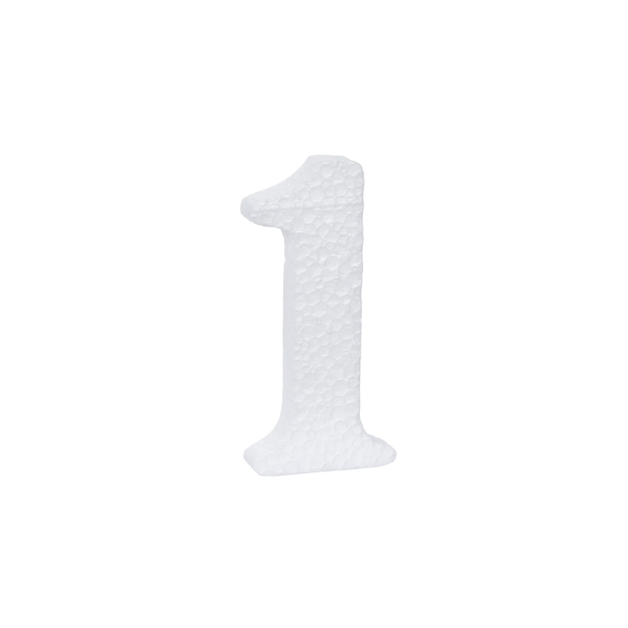 Art.1976 Números Unicel 10.5x1.5cm 1pz