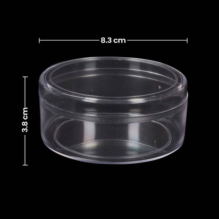 Art.2056 Caja De Plástico Redonda 80X25mm 1pz