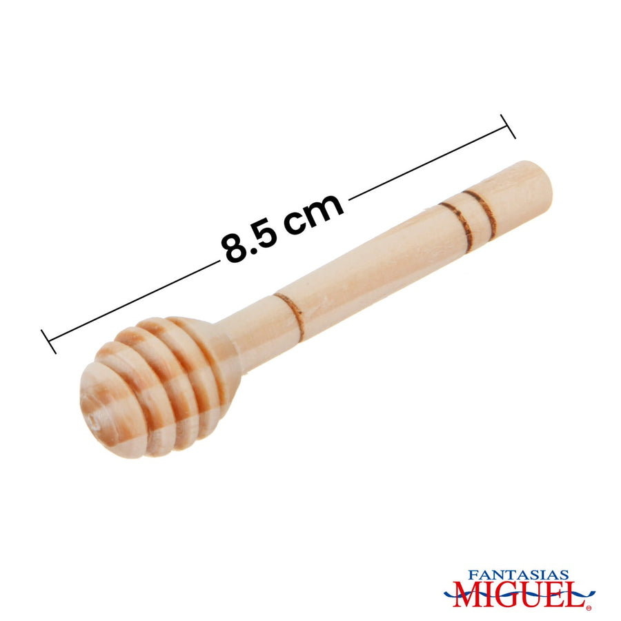 Art.2216 Palito Mielero Madera 8.5x1.7x1.7cm 2pz
