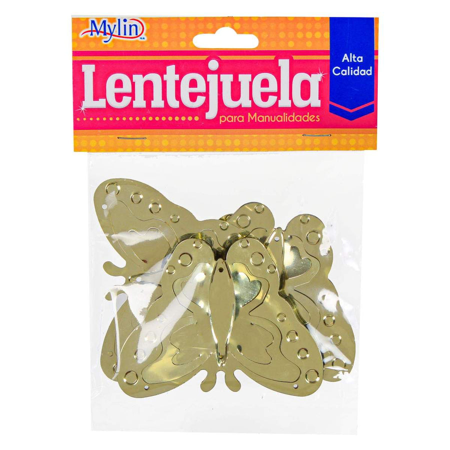 Art.2236 Mariposa Láser/Iris 80mm 15g (aprox 17pz)