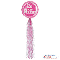 Art.2332 Decoración Borla Para Globos 90cm 1pz