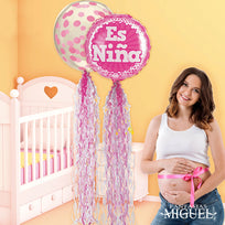 Art.2332 Decoración Borla Para Globos 90cm 1pz