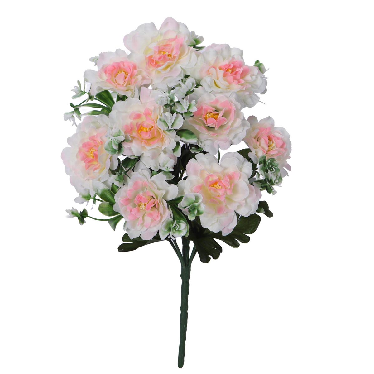 Ramo Fino Rosa x9 Flores 38cm | Fantasias Miguel – Fantasías Miguel