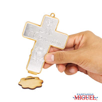 Art.2393 Cruz Primera Comunión Repujado 12x8cm 1pz