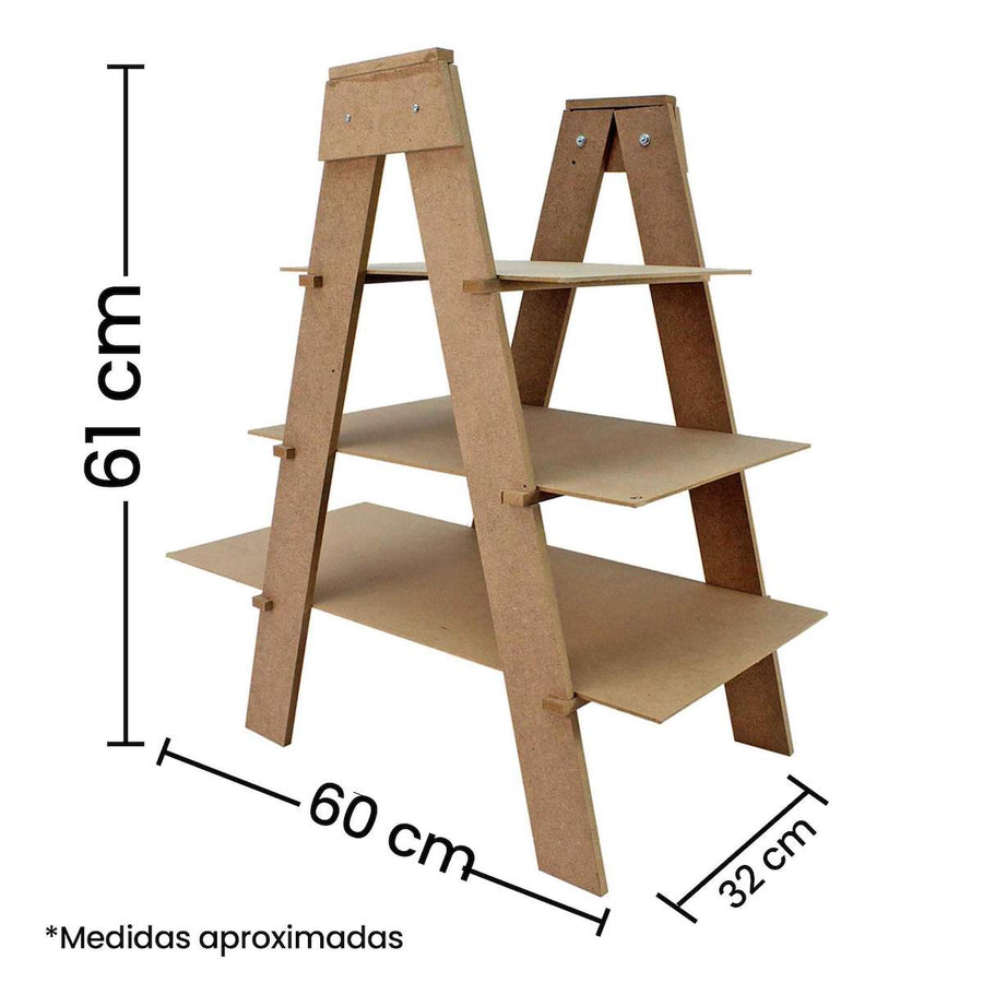 Art.2426 Escalera Grande 61x60x32cm 1pz