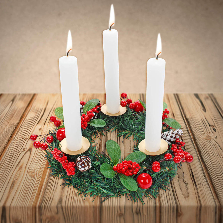 Centro De Mesa Navidad Decorado 31cm Fantasias Miguel