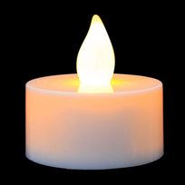 Art.2502 Mini Velas Led   (Cada Pieza Incluye 3 baterias Reemplazables) 3.5x3.5cm 12pz