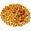 Fantasías Miguel Art.2504 Piedra Para Coser Redonda 12mm 100pz Amarillo