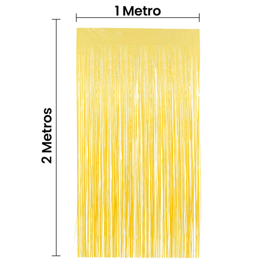 Art.2519 Cortina Colores Pastel 2x1m 1pz