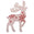Fantasías Miguel Art.255 Figura Navidad Blanca 12x10.5cm 1pz Reno