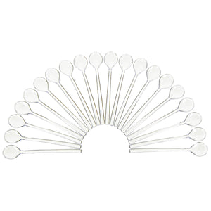 Art.2617 Cuchara Mini Plástico 10cm 20pz