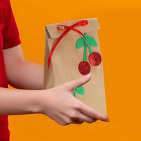 Art.3014 Bolsa Papel Craft 31.5X16x8.5cm 6pz