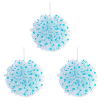 Art.3156 Adorno Flor De Papel Puntos