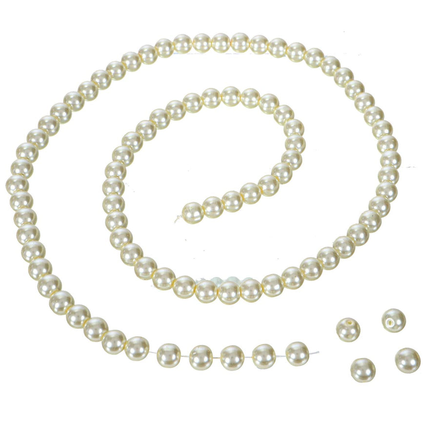 Art.3259 Perla Base Cristal 10mm Hilo 84cm (aprox 90pz)