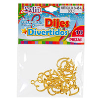 Art.3445 Dije Contorno Corazón 19mm 10pz