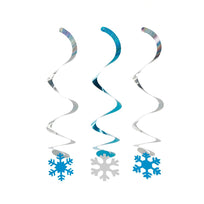 Art.3448 Espiral Decorativo Copos De Nieve