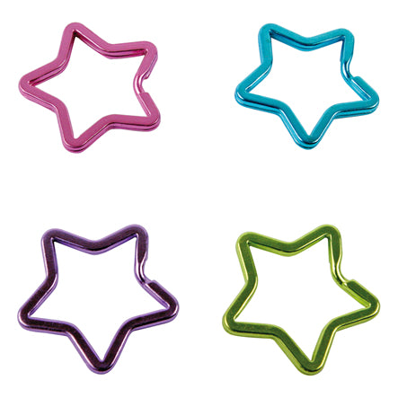 Art.3535 Aro Para Llavero Estrella