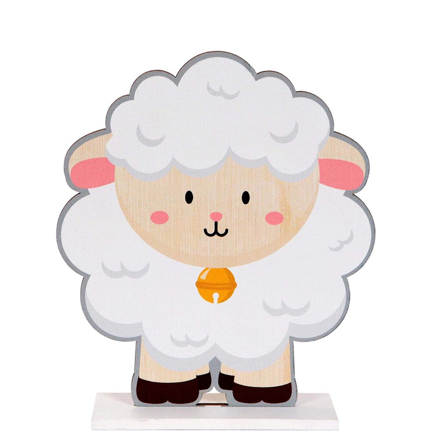 Art.356 Borreguito Chico Con Base 12x10x3cm 1pz