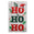 Fantasías Miguel Art.377 Tablita Ho Ho Ho 20x12cm 1pz Blanco