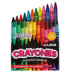 Fantasías Miguel Art.3903 Juego De Crayones 7cm 12pz