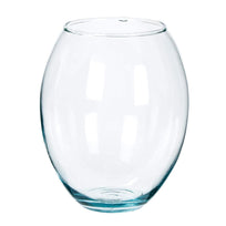 Art.3937 Pecera De Cristal Ovalada