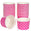 Fantasías Miguel Art.3965 Vaso Impreso Con Puntos   (Aprox 118ml) 5x7cm 24pz Fiusha