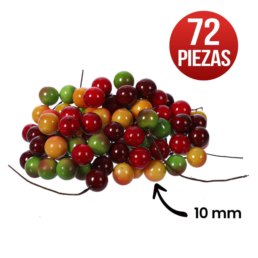 Art.4020 Cerezas 10mm 72pz