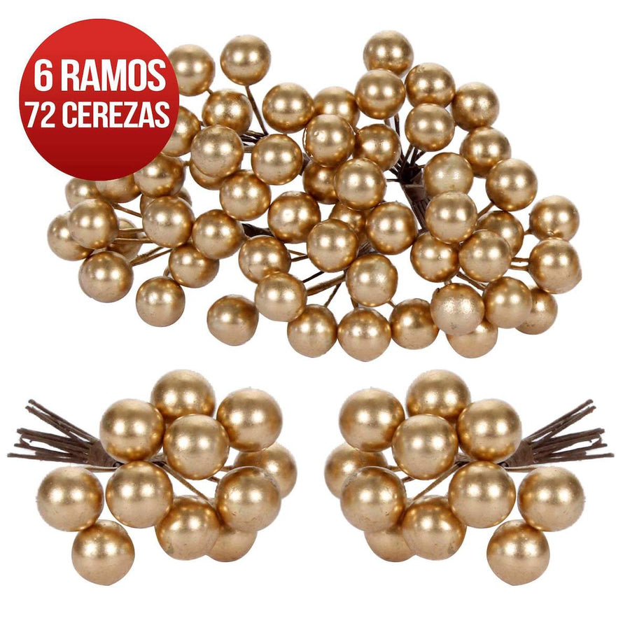 Art.4022 Cerezas 10mm 72pz