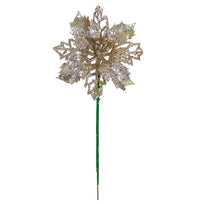 Art.4050 Pick Nochebuena Diamantado/Hoja