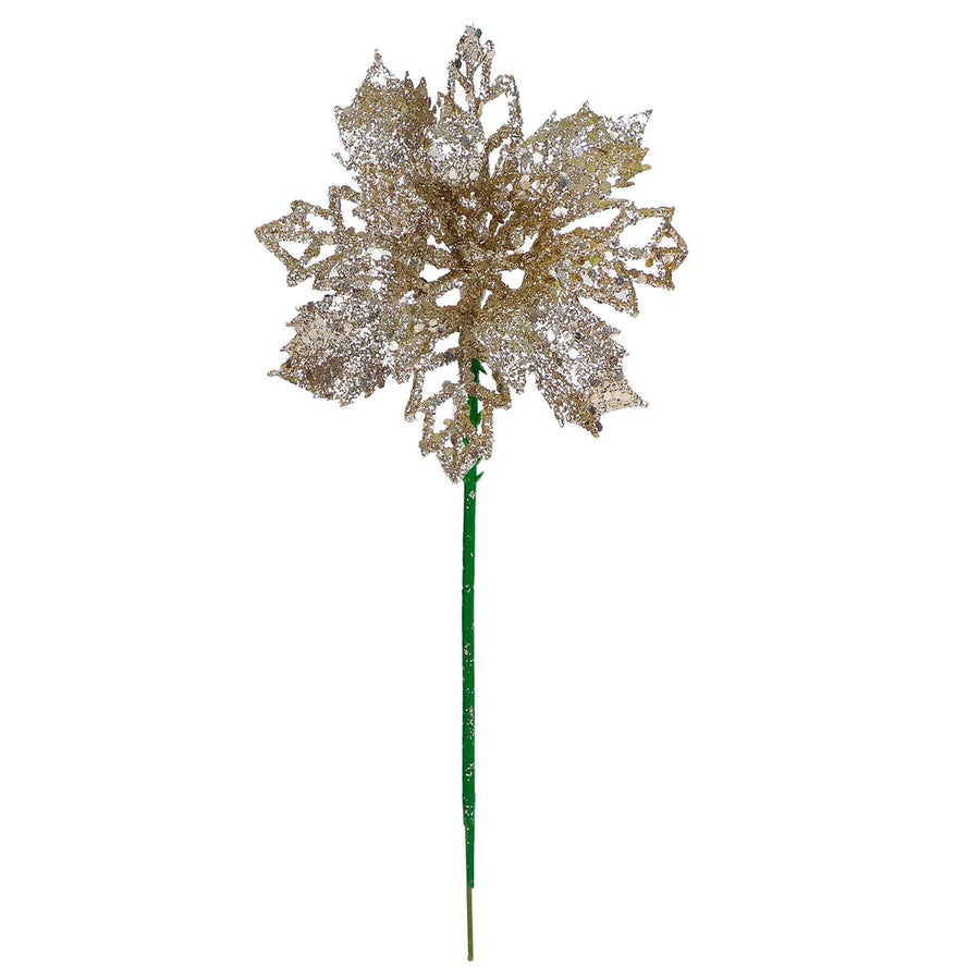 Art.4050 Pick Nochebuena Diamantado/Hoja