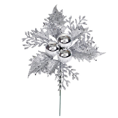 Fantasías Miguel Art.4053 Pick Nochebuena Con Esfera 16cm 1pz