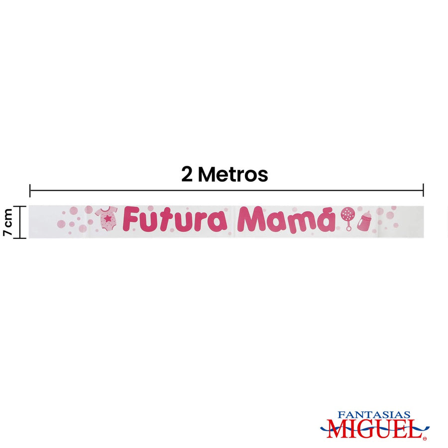 Art.4080 Banda Para Baby Shower 7.8cm 2m