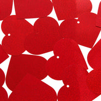 Art.4195 Lentejuela Corazón Láser 80mm 15g