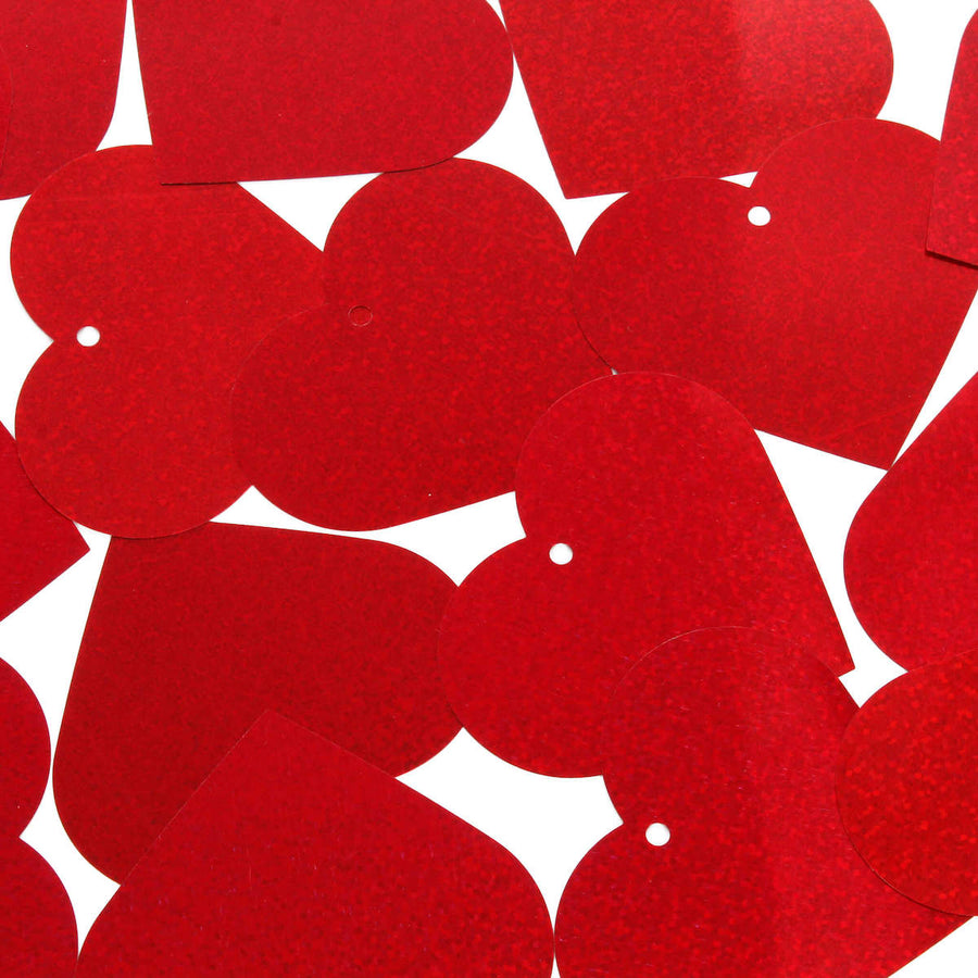 Art.4195 Lentejuela Corazón Láser 80mm 15g